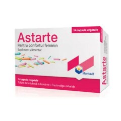 Astarte, 14 capsule pentru confortul feminin, Montavit (Farmacia XMED)
